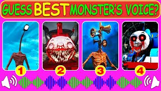 Guess Monster Voice Light Head, Choo Choo Charles, Siren Head, Spider Thomas Coffin Dance