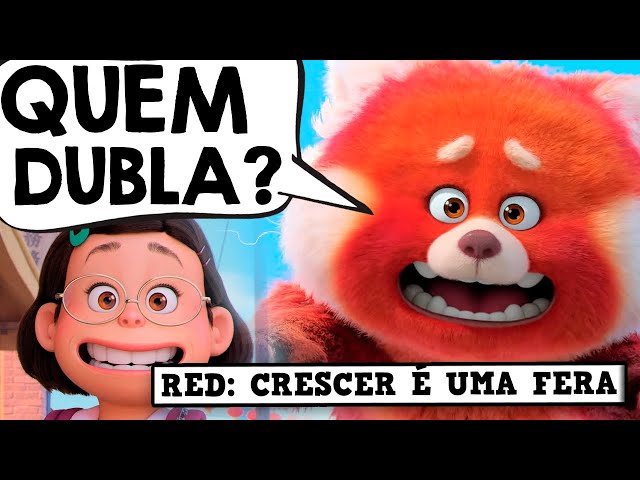 Red: crescer é uma fera', da Disney+, anuncia dubladores brasileiros