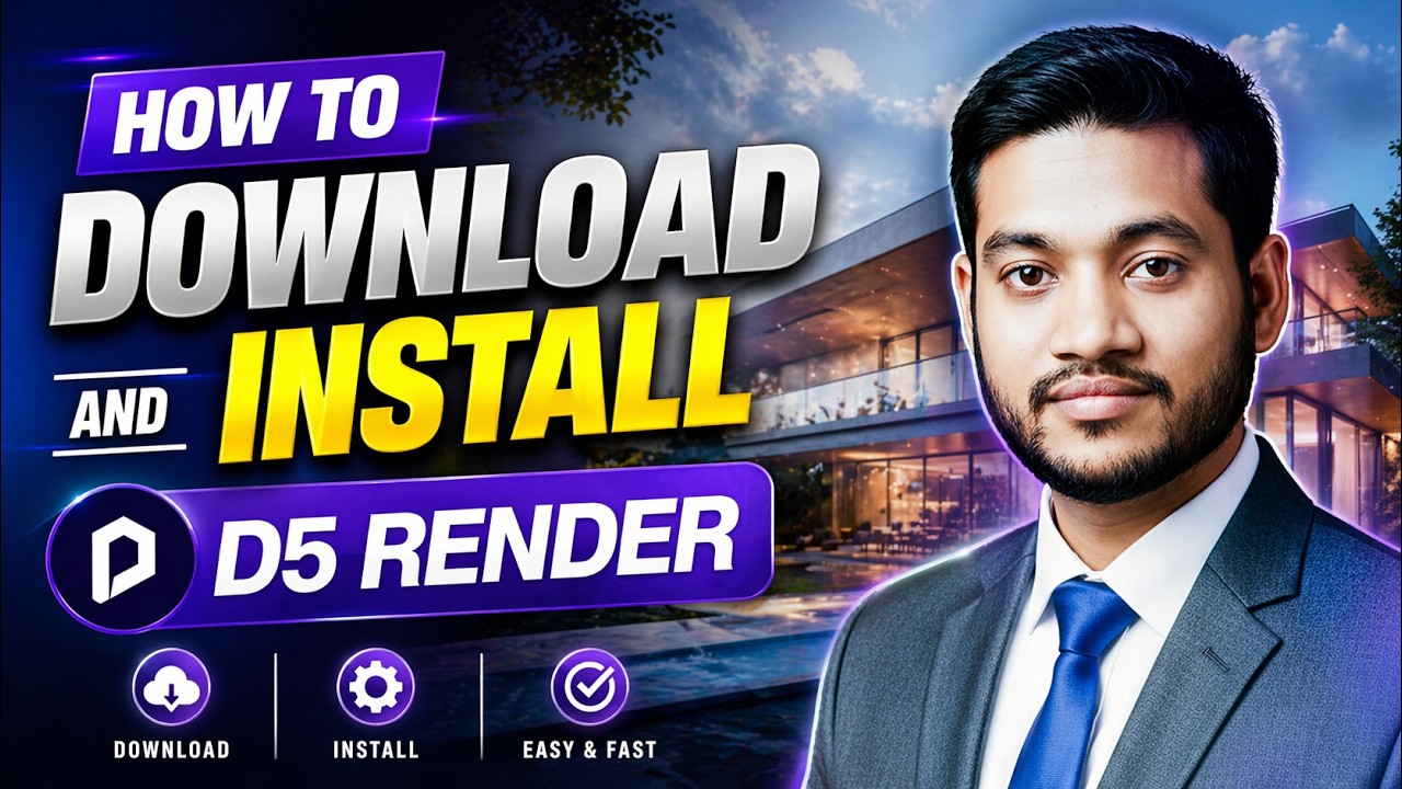 How To Download & Install D5 Render (2026) | Complete Beginner Guide ...