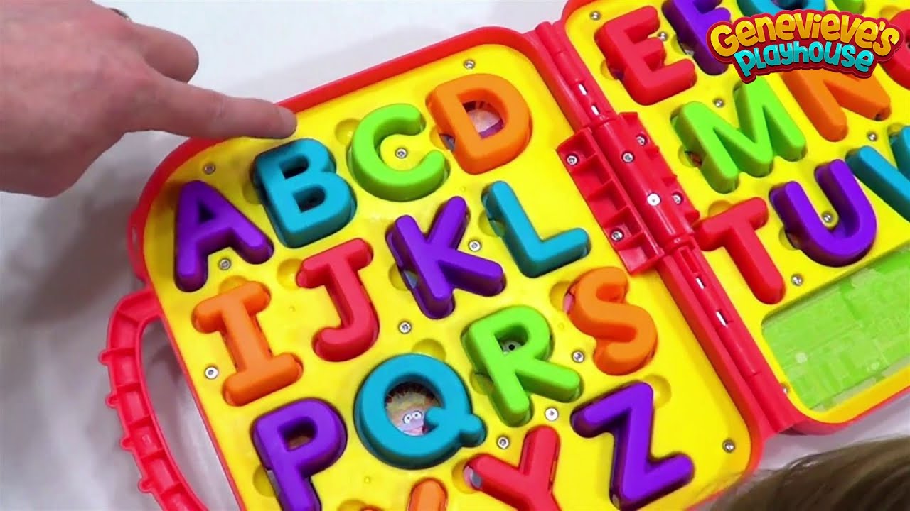 Genevieve Plays with fun Toys for Toddlers! YouTube