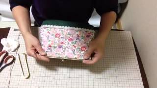 親子がま口の付け方・親がま口