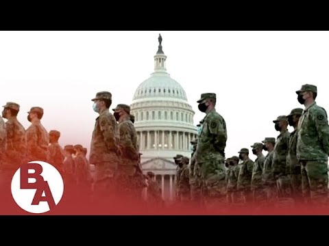 Washington D.C remains on high alert on inauguration eve