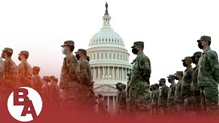 Washington D.C remains on high alert on inauguration eve