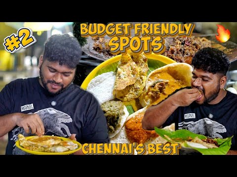 இங்க எல்லாமே UNLIMITED !! TOP 3 Budget Friendly Shops in Chennai 🏆🔥 | Foodie Prabu