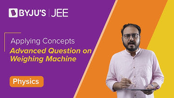 Advance question on weighing machine | JEE | Applying Concepts