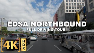 The Metro's BUSIEST Highway! Full Driving Tour of EDSA Northbound 2024! Pasay - Caloocan Philippines