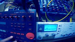 migso   01G 06 (2014) (Waldorf Blofeld, Boss Dr. Groove DR-202, Roland SP555, Lexicon MX300)
