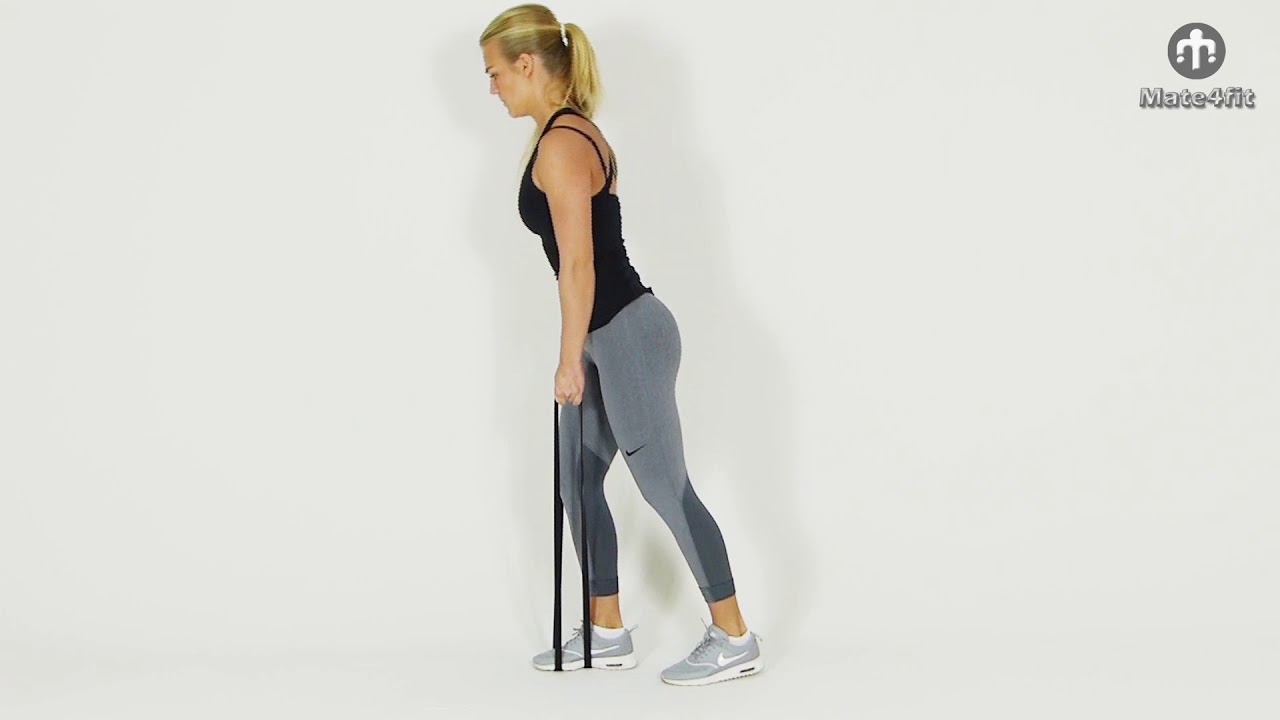 RESISTANCE BAND WORKOUT - Leg Lift - Ideal für Home-Workout - YouTube