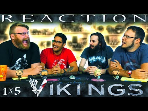 Vikings 1x5 REACTION!! "Raid"