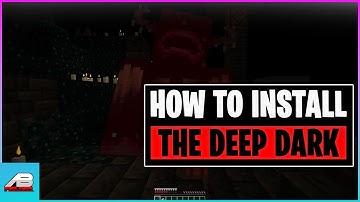 Minecraft Deep Dark How To Install Experimental Snapshots and a first look at the warden
