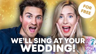 HIRE US FOR YOUR WEDDING - FOR FREE! // 100K announcement