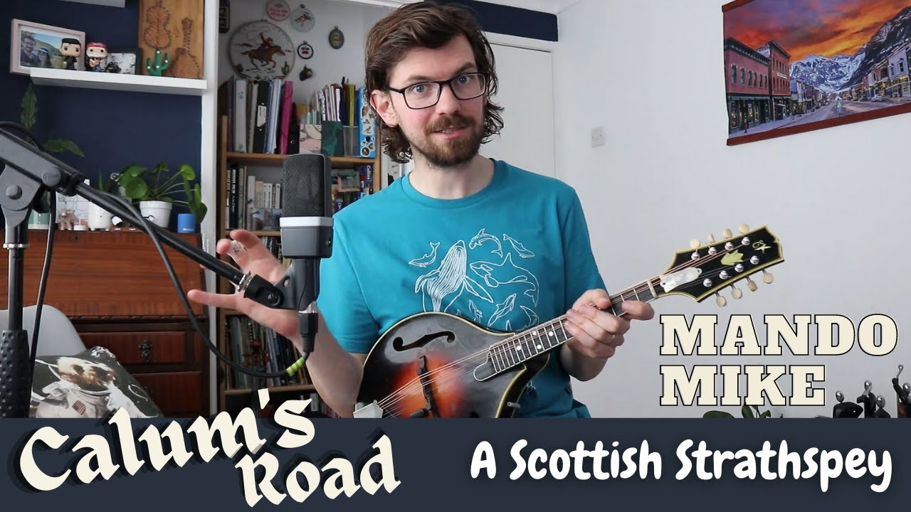 Calum's Road - A Scottish Strathspey - Mandolin Lesson (Advanced)
