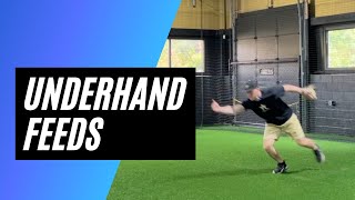 Doubleplay Underhand Feeds From Second Base