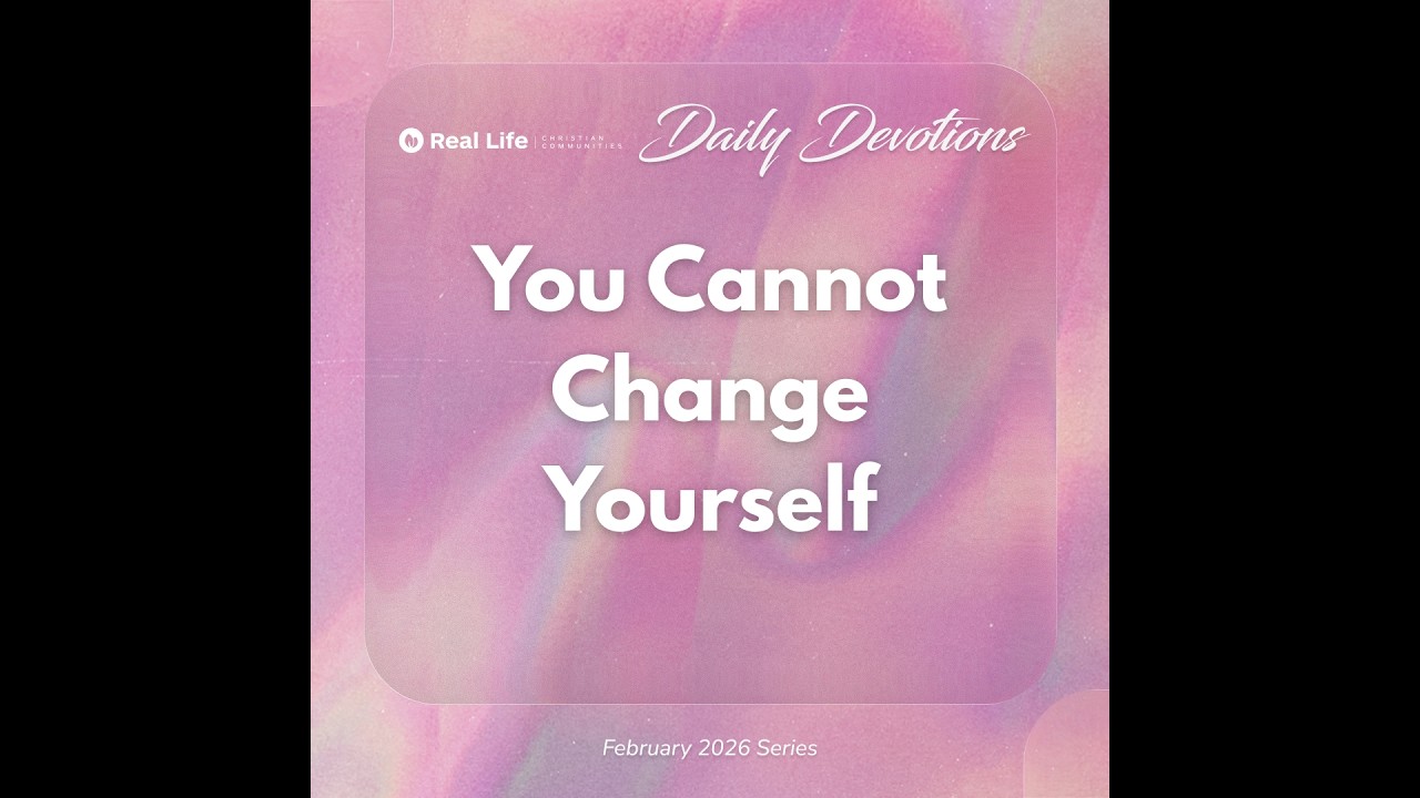 You Cannot Change Yourself | Pastor Bong Baylon