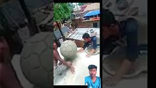 মিস্ত্রি আজকে ফুটবল বানিয়ে ফেলল কিভাবে #rajmistri #football