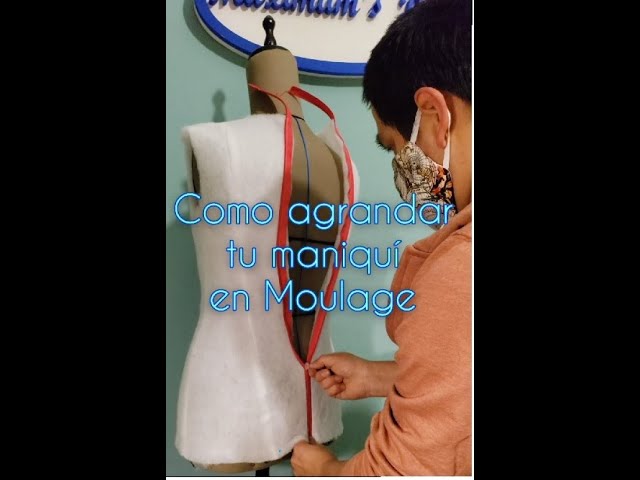 Cómo ajustar la talla en un maniquí