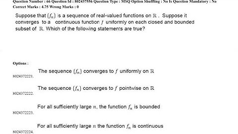 CSIR-NET(JRF)-Real Analysis-Part-C(26-11-2020).