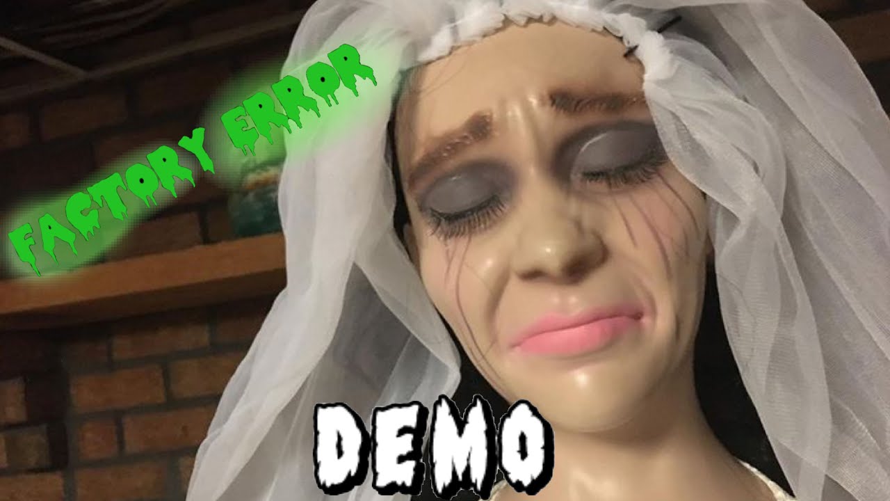 FACTORY ERROR | Spirit Halloween 2021 Evelyn Leech | DEMO