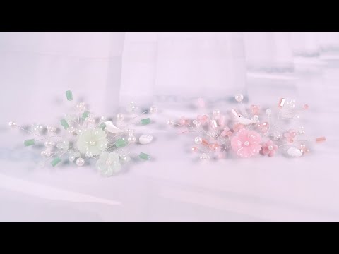 혼주용 한복 브로치 만들기- 옆꽂이로 만들수있는 한복 장신구 입니다