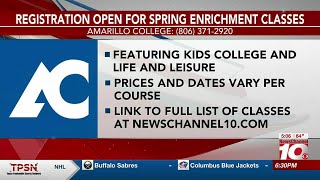 VIDEO: Registration open for spring enrichment classes at AC