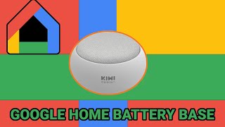 Google Home Mini Rechargeable Battery Base - Unboxing, Setup & Review