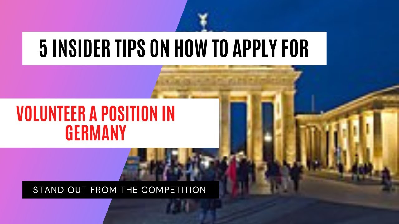 REQUIREMENTS FOR VOLUNTEER PROGRAMS IN GERMANY aupair volunteer requirements-for-volunteer-programs-in-germany-aupair-volunteer
