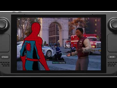Marvel’s Spider-Man Remastered Steam Deck Gameplay #15