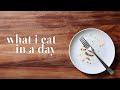 A REALISTIC WHAT I EAT IN A DAY | Mademoiselle