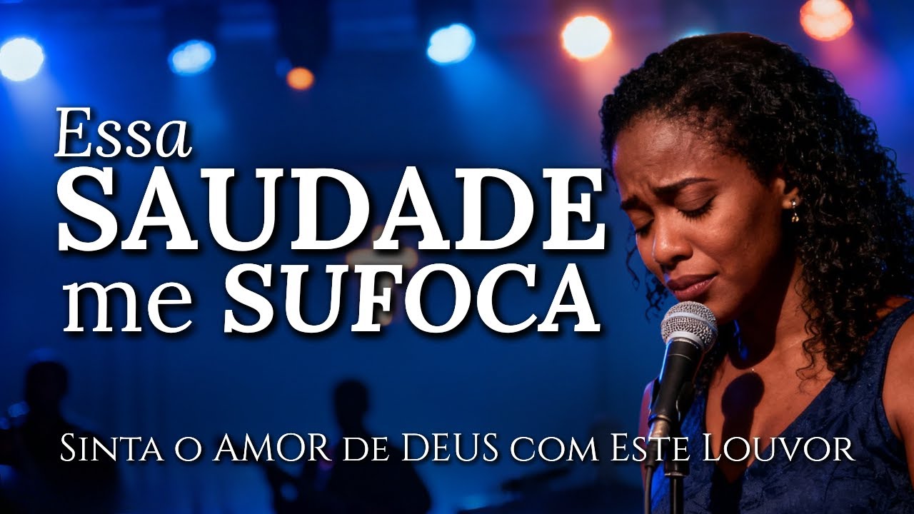 Essa SAUDADE me SUFOCA - Inspirado Aline Barros - Musica Gospel - Louvor Gospel