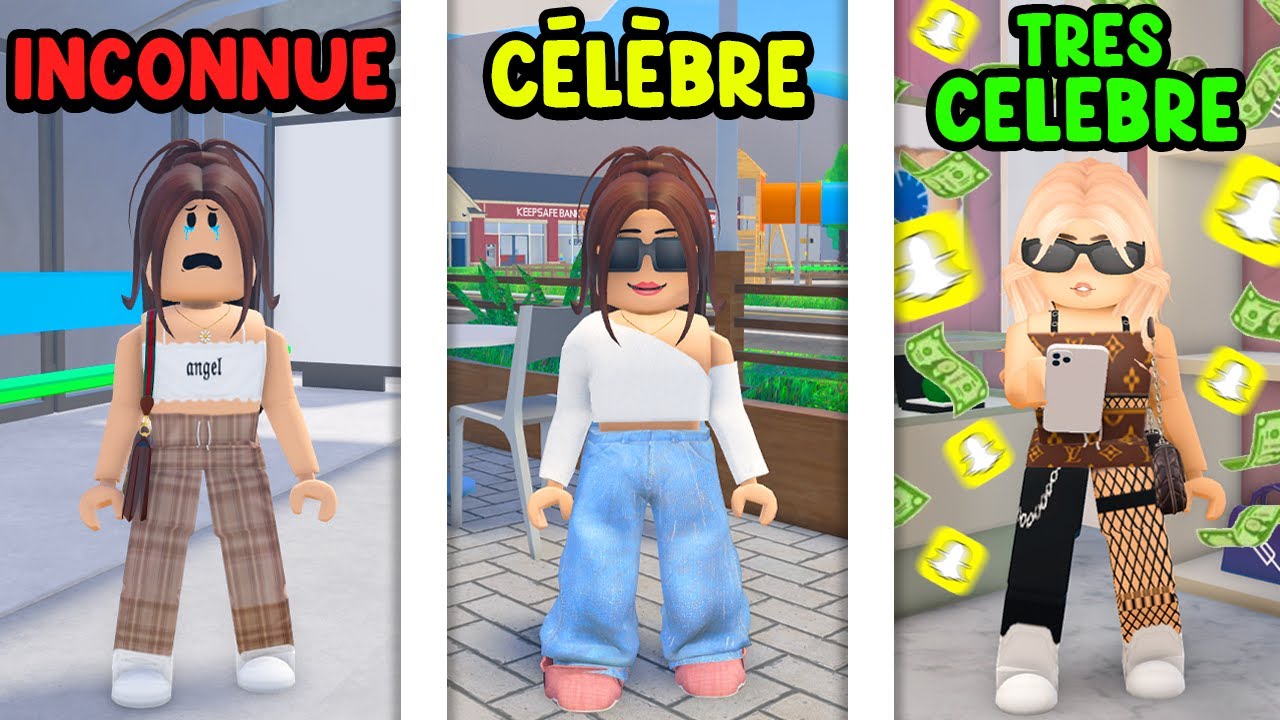 DE INCONNUE À CÉLÈBRE À TRÈS CÉLÈBRE SUR SNAPCHAT ROBLOX
