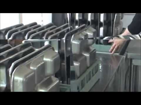 Video Máy rửa khay thìa rĩa bát đĩa công nghiệp nhập khẩu... - youtube