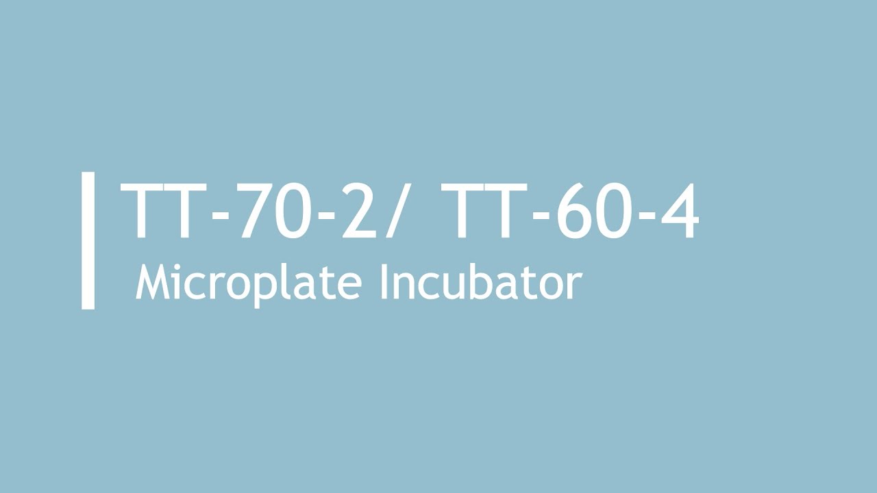TT-70-2_TT-60-4 Microplate Incubator