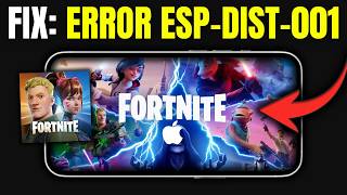 Cómo Solucionar el Error ESP-DIST-001 en Fortnite Mobile! 📱 (Error de Red 2026) ✅
