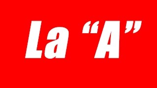 Oscar de la Borbolla  "La A"