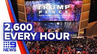 Coronavirus: President Trump admits pandemic will impact election | 9 News Australia
