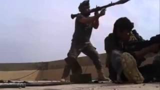 جانب من معارك الجيش العراقي وهو يسحق جرذان داعش في الانبار