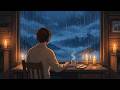 Swiss Mountain Lofi | Rain, Candlelight & Deep Work 🏔️