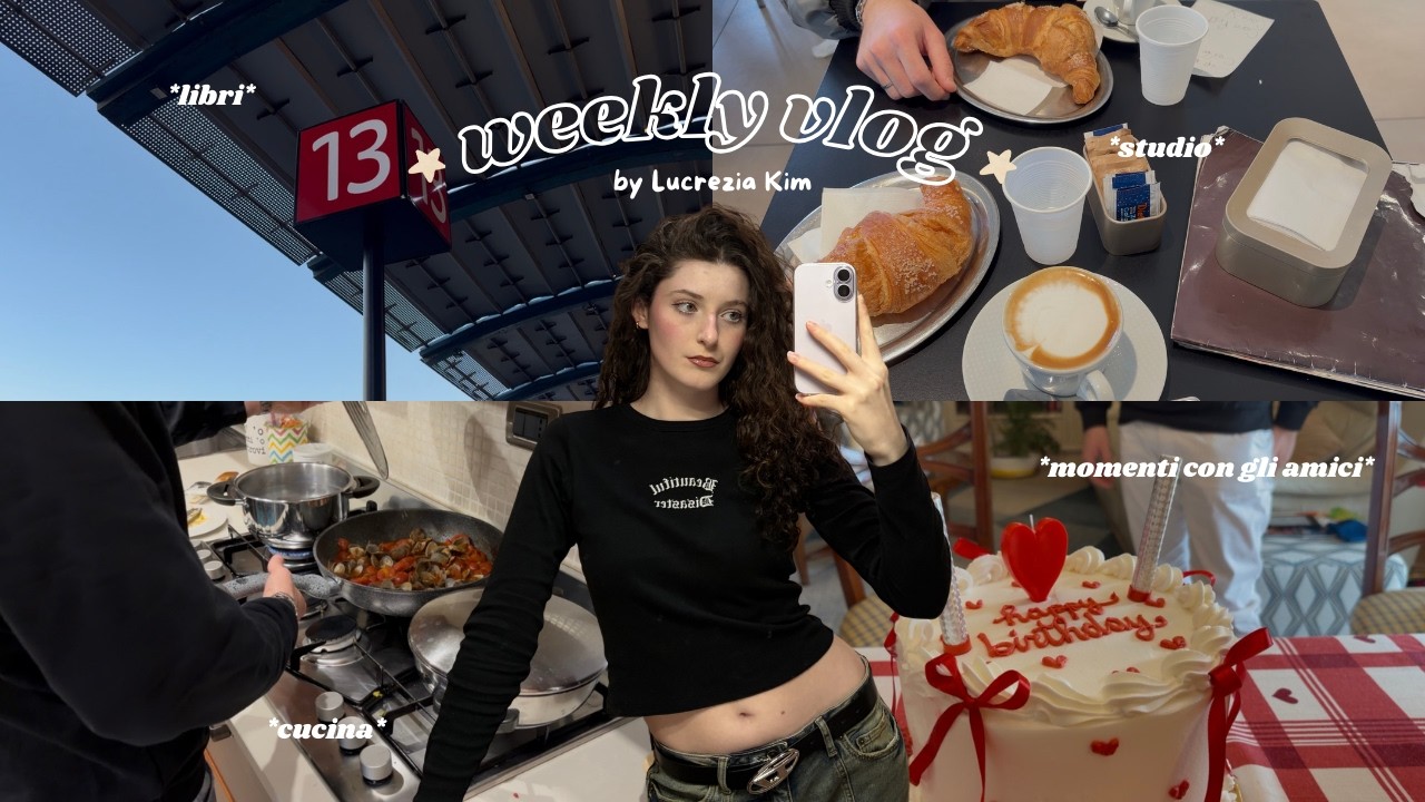 INIZIA LA SESSIONE, SCAPPO IN CALABRIA! | Weekly vlog, amici, studio e libri