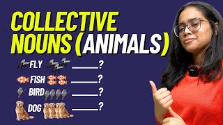 Collective Nouns For Animal Names - English Grammar With Ananya #shorts #grammar #learnenglish screenshot 5