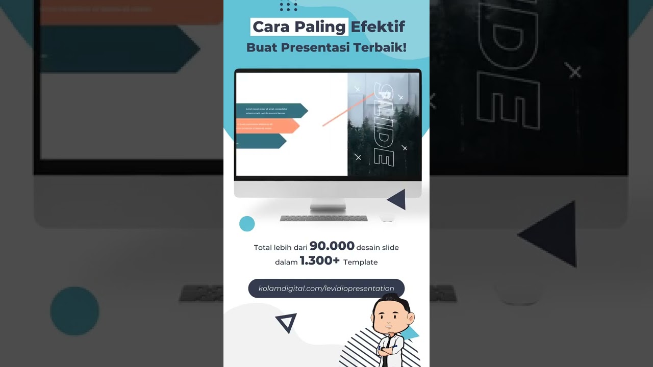 Download Template Presentasi Powerpoint - Levidio Presentation - Parralax