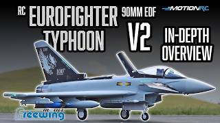 Freewing 90mm Eurofighter Typhoon V2 In-Depth Overview | Motion RC