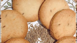 Zeera/Jeera Biscuits Recipe (bakery style) 100%
