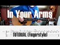 Illenium - In Your Arms finger-style guitar tutorial w/ TABs