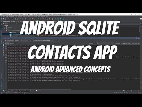 Android SQLite - Very basic SQLite Contact App
