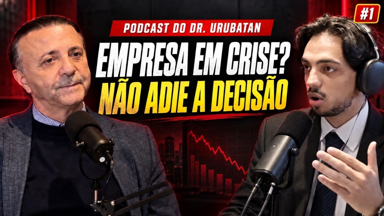 Thumbnail do primeiro episódio do Podcast do Dr. Urubatan