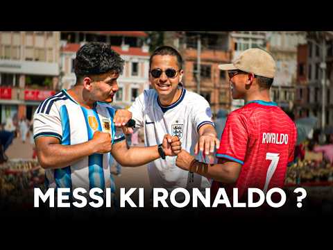 ⚽️WORLDCUP Special Games With Nepali Fans...
