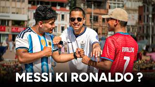 ⚽️WORLDCUP Special Games With Nepali Fans...