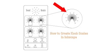 Knob Scales for Front Panels Using Inkscape