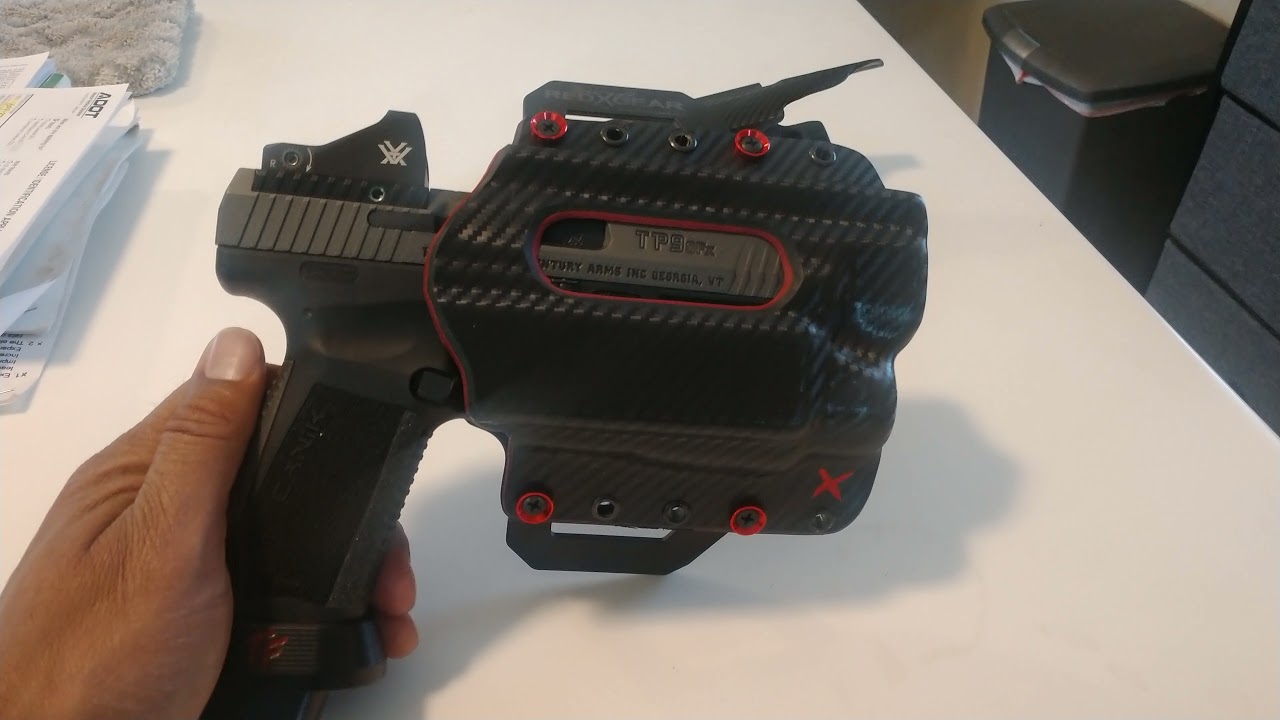 Canik TP9 SFX Custom Holster from Red X Holsters. YouTube