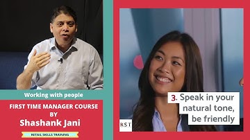 Working With People | Module 2 | First Time Manager Course | Shashank Jani